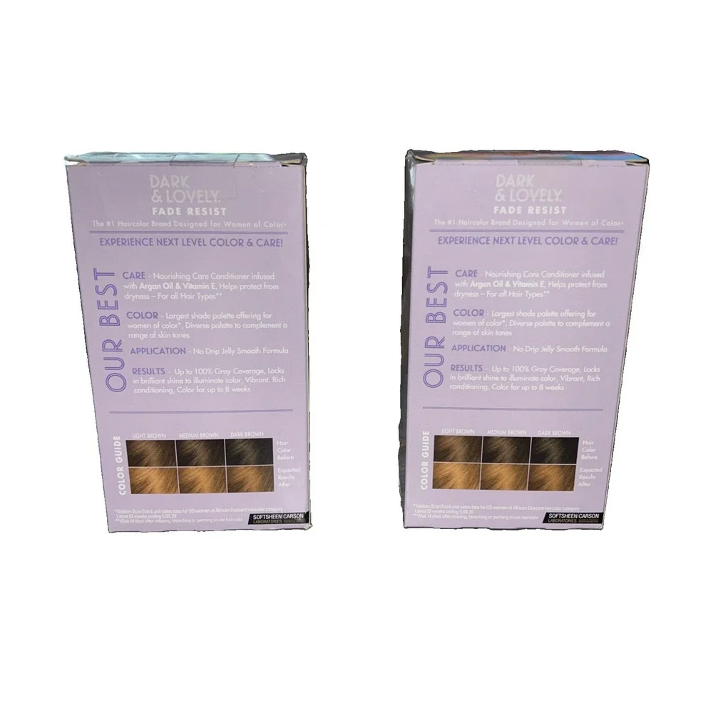 Nourishing Golden Bronze Hair Color for Women of Color 1 Pack  Lot Of 2